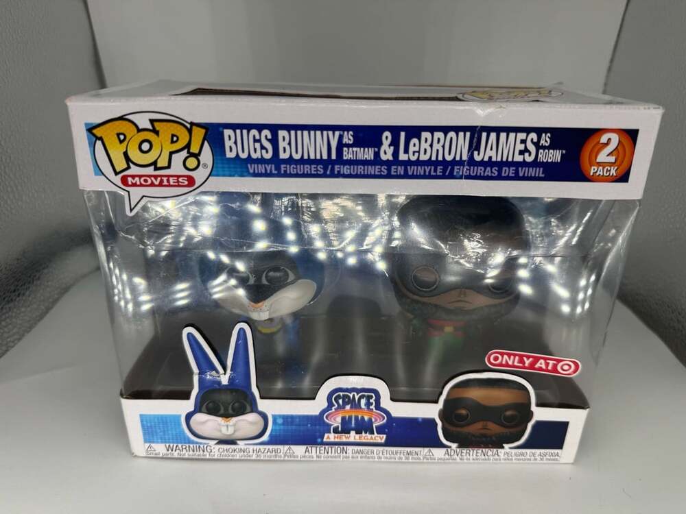 Funko Pop! Movies Space Jam: A New Legacy Bugs Bunny & LeBron James 2-Pack